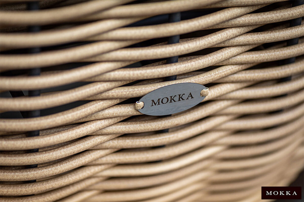 MOKKA MAJORCA кресло, цвет соломенный