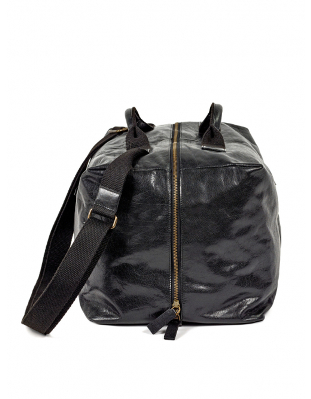 Шоппер черный - натуральная кожа", Serax