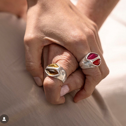 Кольцо Ciclon VALLE DE CRISTAL ROSA L K241503-09-3