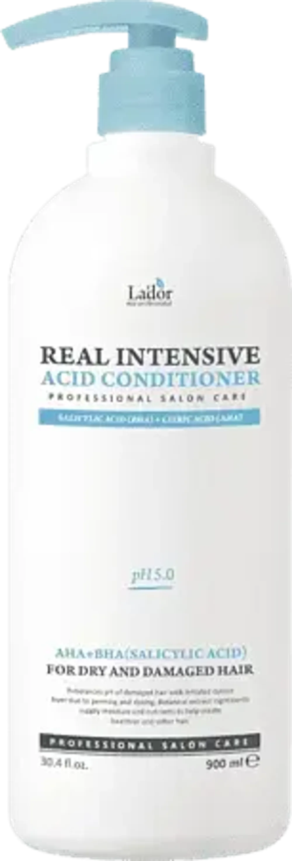 LADOR Кондиционер для волос с АНА и ВНА кислотами REAL INTENSIVE ACID CONDITIONER 900 мл.
