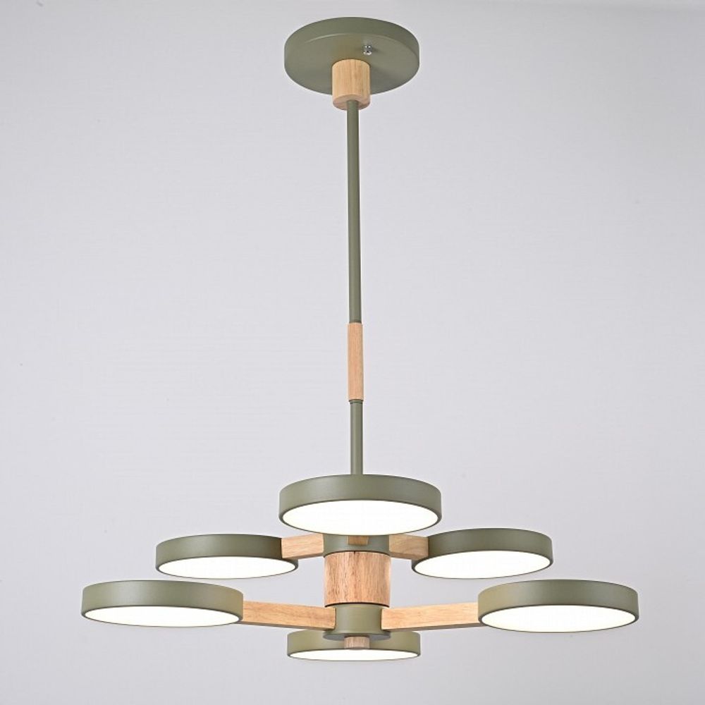 Люстра на штанге Imperiumloft TURNA Khaki TURNA-DBL01