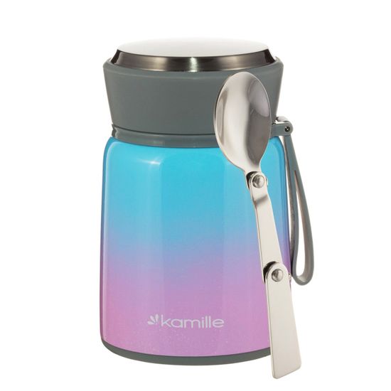 Термос пищевой 530 мл. из нержавеющей стали Kamille KM-2096