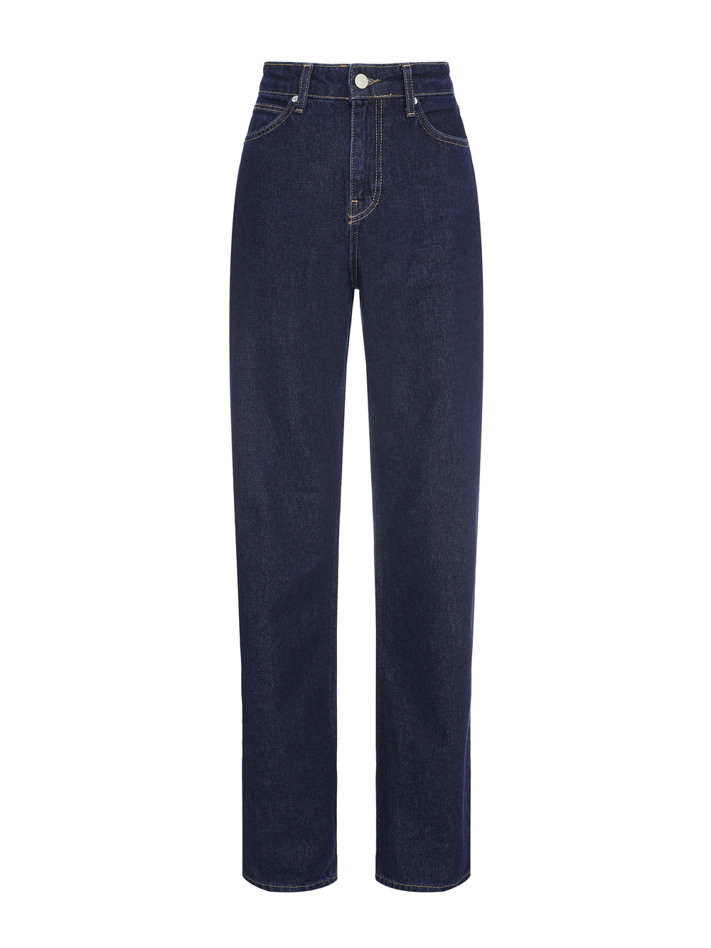 Джинсы прямые синие