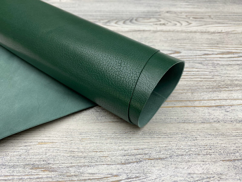 Quentin Soft Dark Green (0,9-1,1 мм), цв. Зеленый, натуральная кожа козы