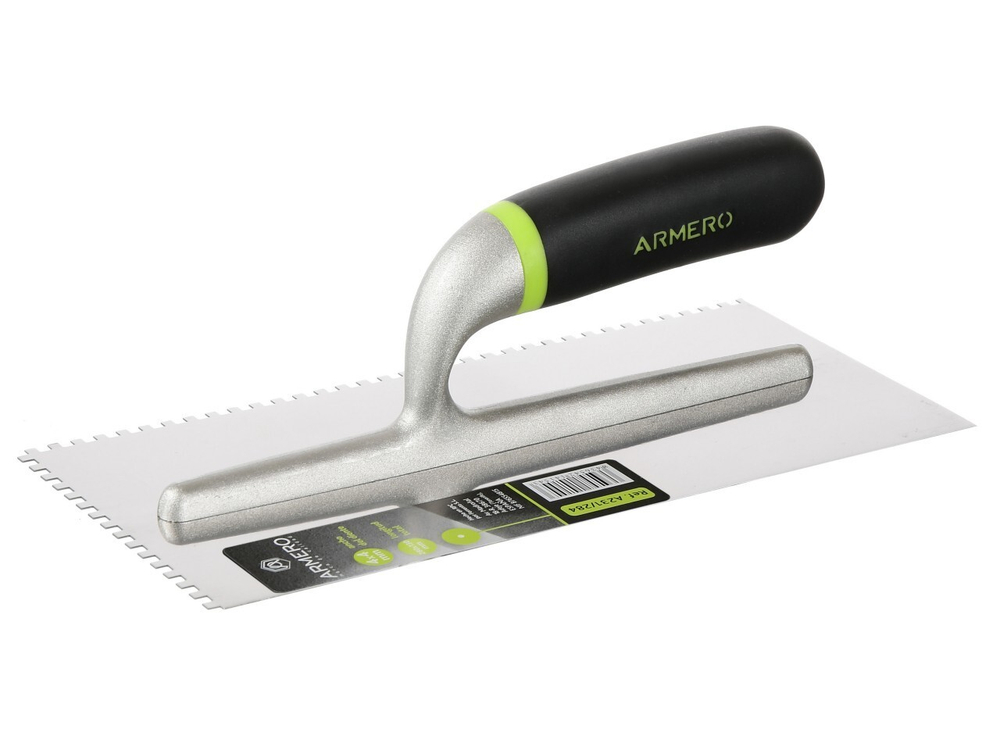 Гладилка Armero A231/284, 280х130 мм, зуб 4х4 мм