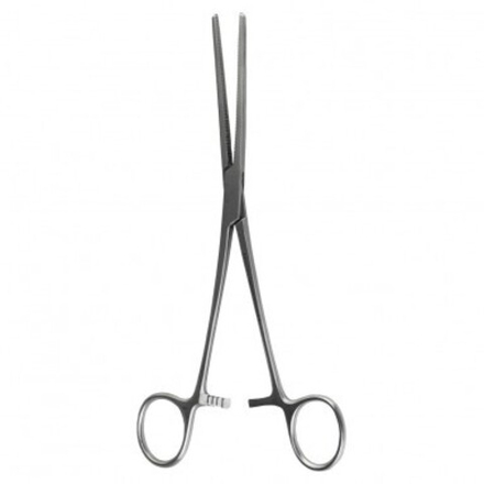 Зажим к/о Москит прямой 150мм  J-17-057