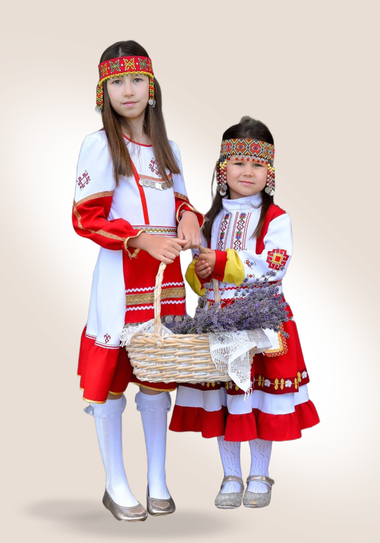 Детские чувашские костюмы