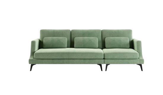 Albert диван прямой трехместный, велюр