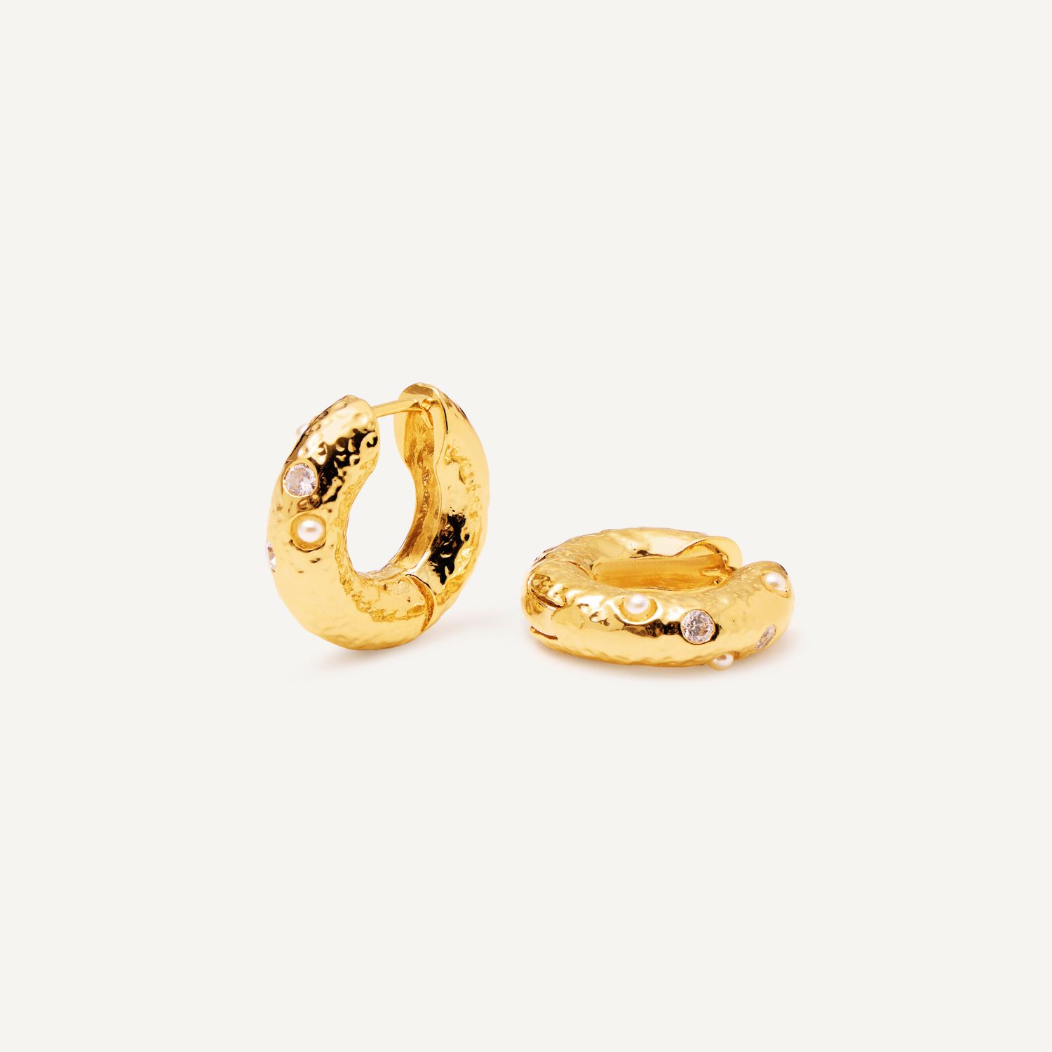 Серьги Rough Donut Earrings – Gold