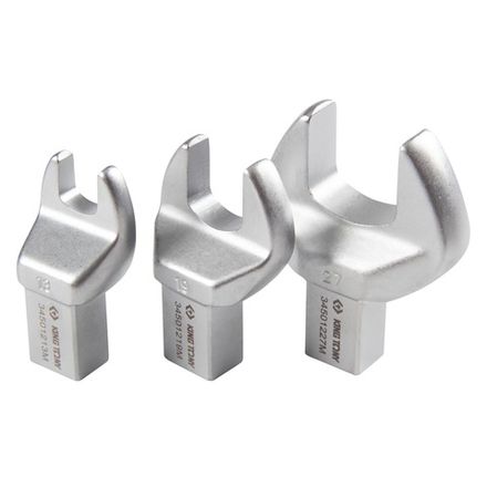 Цена на KING TONY (345203D11MR) Динамометрический ключ серии "FIT", 14х18 мм с набором рожковых насадок 13-30 мм, 60-340 Нм, кейс