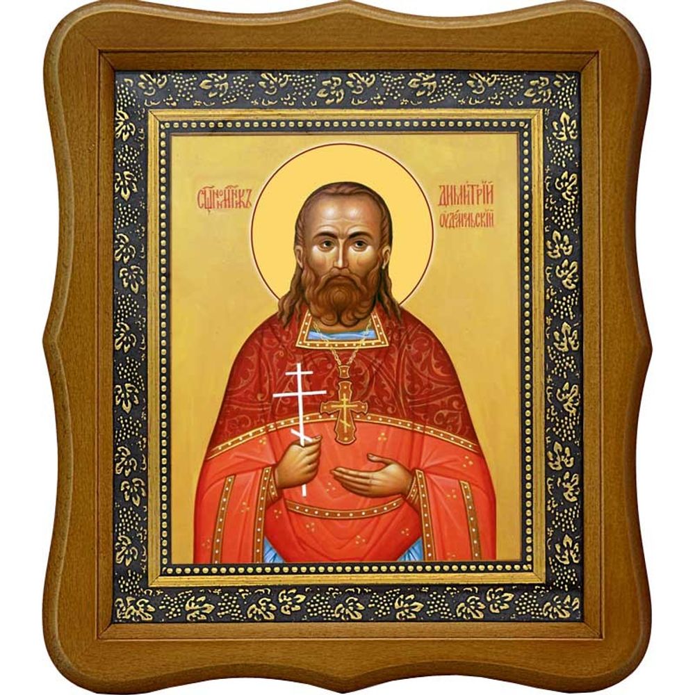 Димитрий Удомельский Беневоленский, пресвитер, священномученик. Икона на холсте.