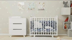 Комод пеленальный Incanto Anniken белый