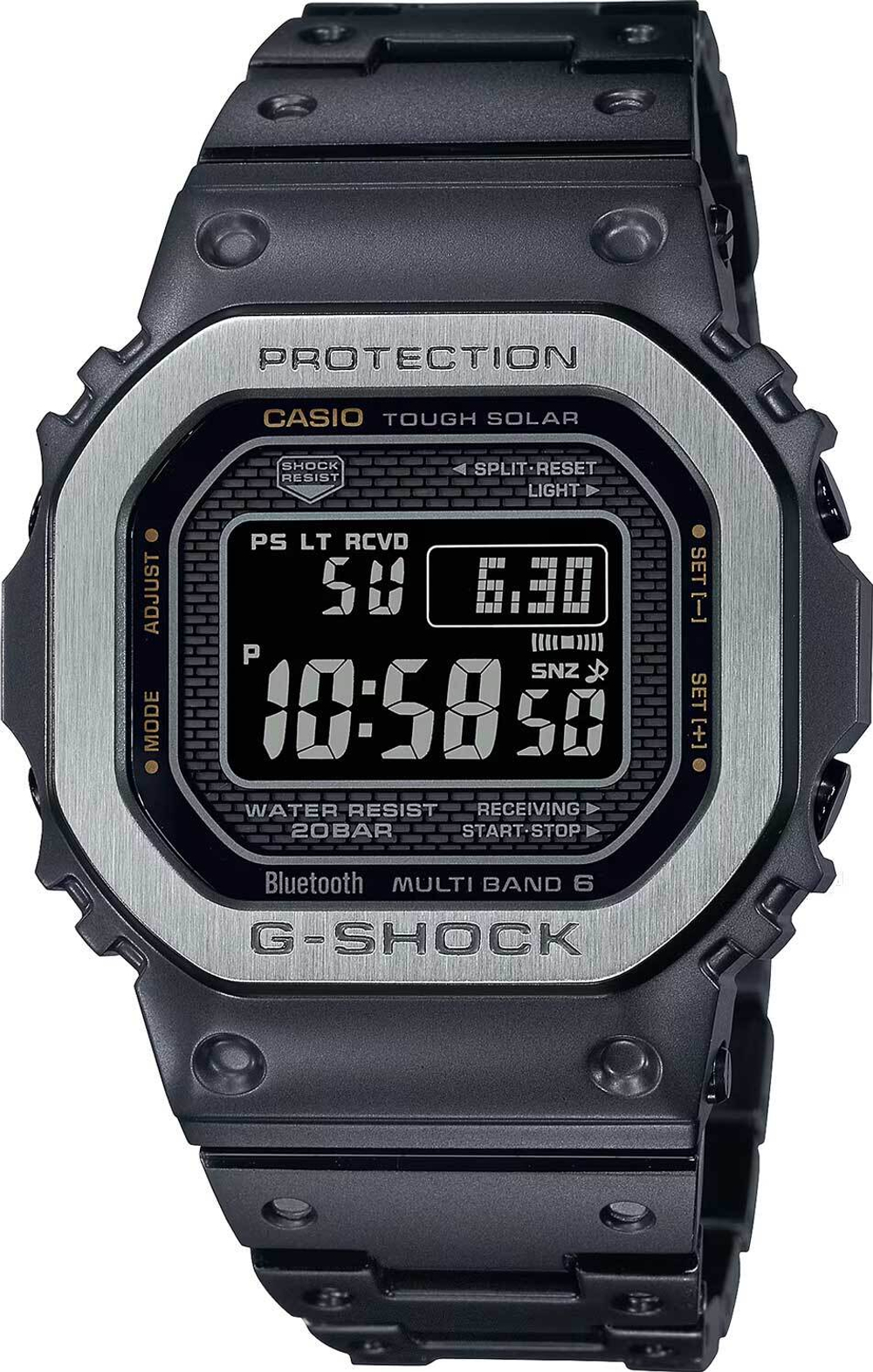 Японские наручные часы Casio G-SHOCK GMW-B5000MB-1E с хронографом