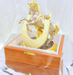 Подкова "На счастье". Агат