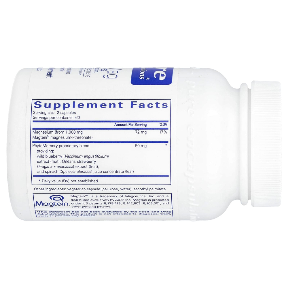 Pure Encapsulations, CogniMag, 120 капсул