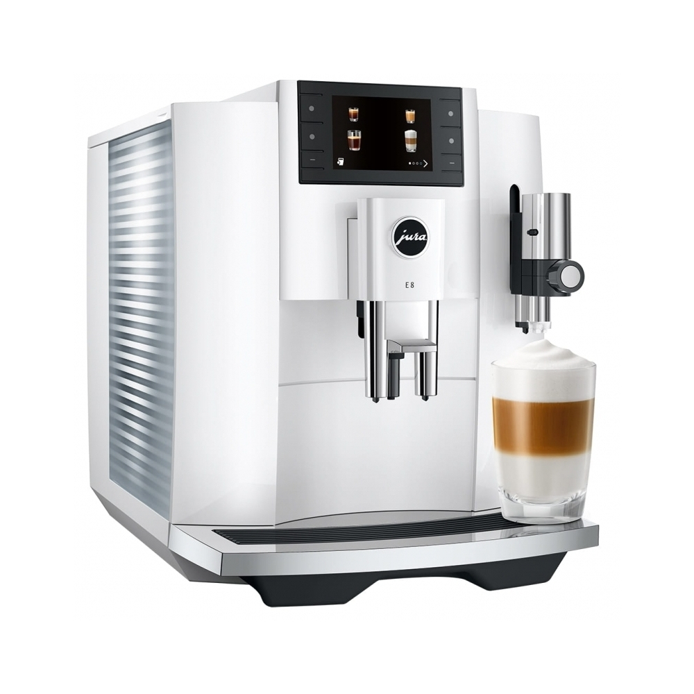 Автоматическая кофемашина Jura E8 Piano White 15585