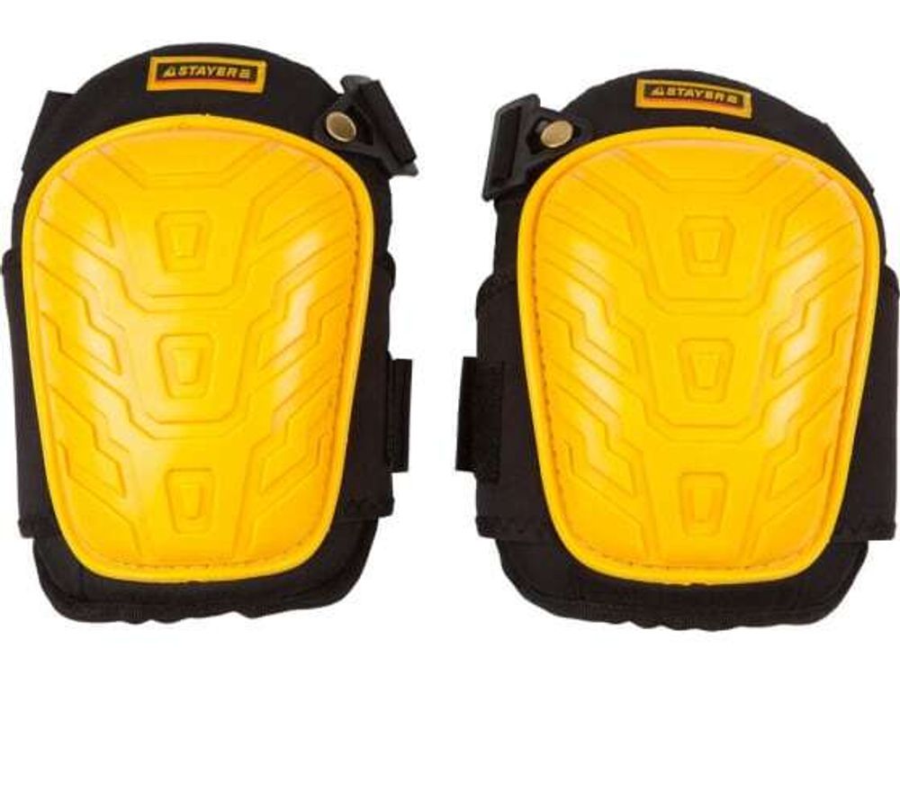 Наколенники STAYER с гелевым наполнит. и пластик. накладкой 11198