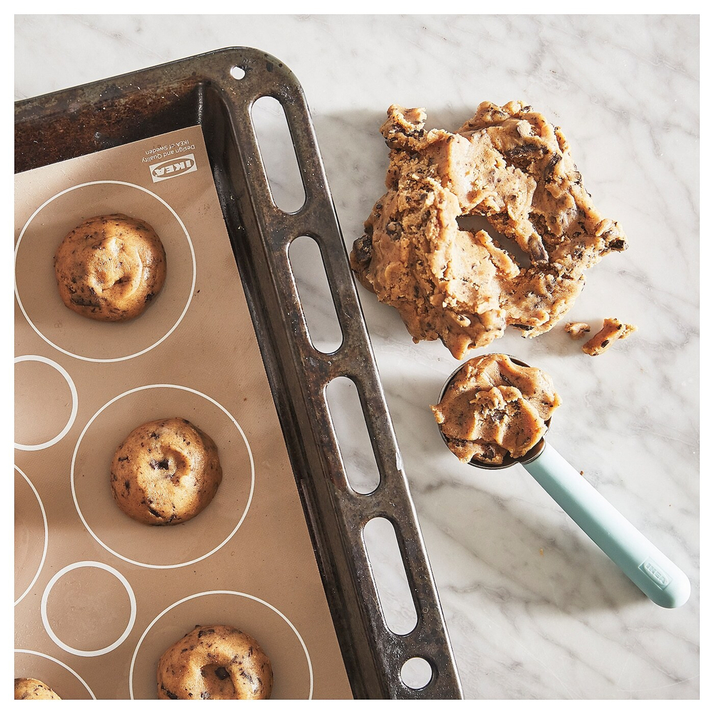 Набор ложек для печенья IKEA LATTBAKAD (ЛЭТТБАКАД), Нержавеющая сталь, 2 шт