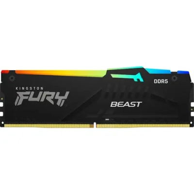 Память оперативная Kingston DDR5 32GB 5200MHz Fury Beast Black (KF552C40BB2A-32)