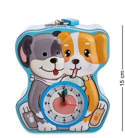 GAEM Art BX- 86/1 Метал. копилка с часами «Друзья»