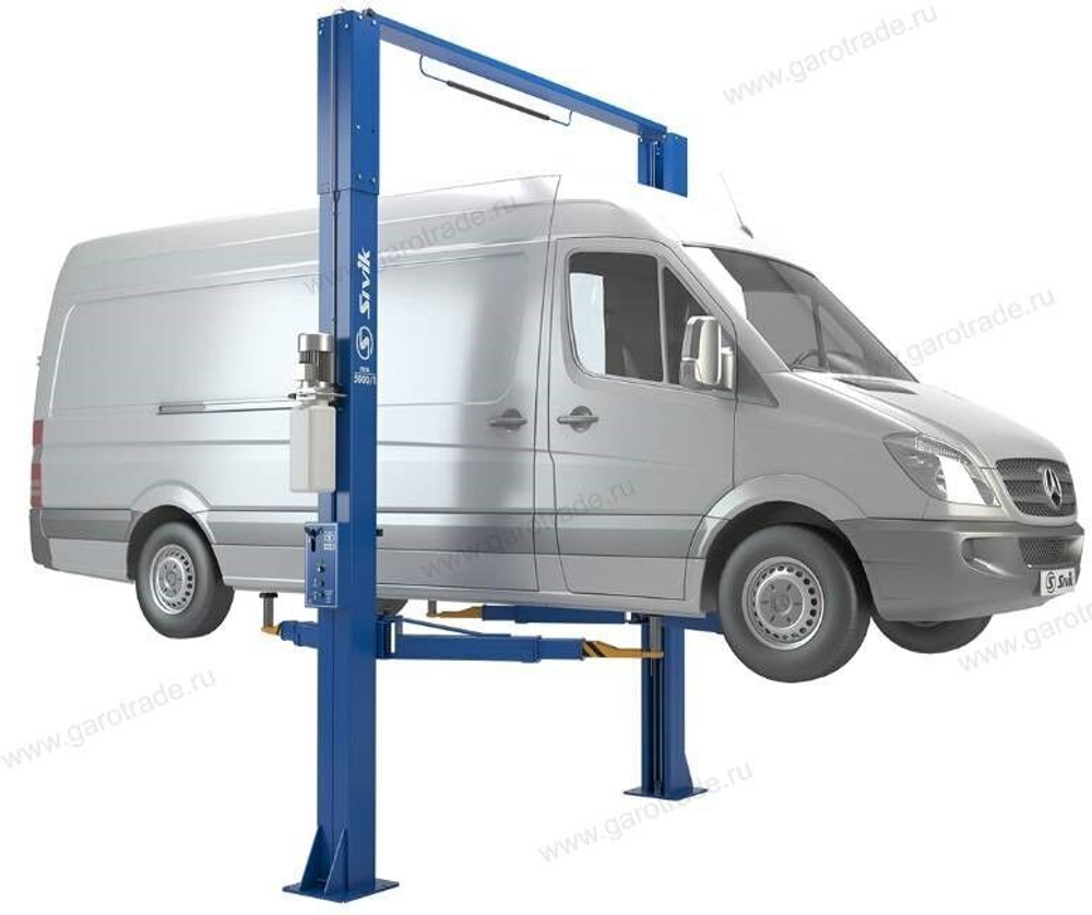 Двухстоечный подъемник Высокая версия LCV ПГА-5000/1