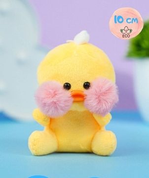 Уточка лалафанфан ( lalafanfan ) мягкий брелок 10см