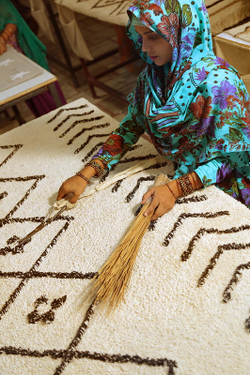 Ковер Lorena Canals Берберский ромбы 120х170 см