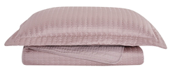 Покрывало 230x250 и 2 наволочки 50х70 Sofi De MarkO Микаэлла розовое