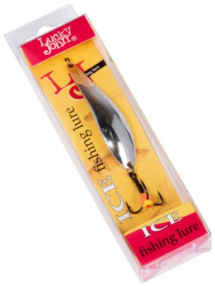 Блесна вертикальная зимняя Lucky John X-BLADE с тройником  7,6г S блистер