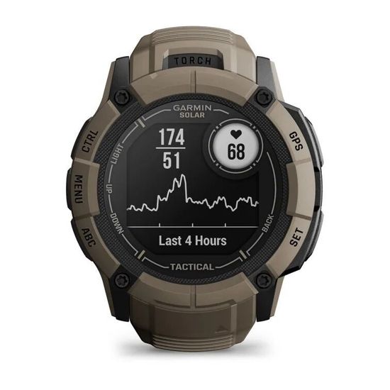 Часы Garmin Instinct 2X Solar Tactical Coyote
