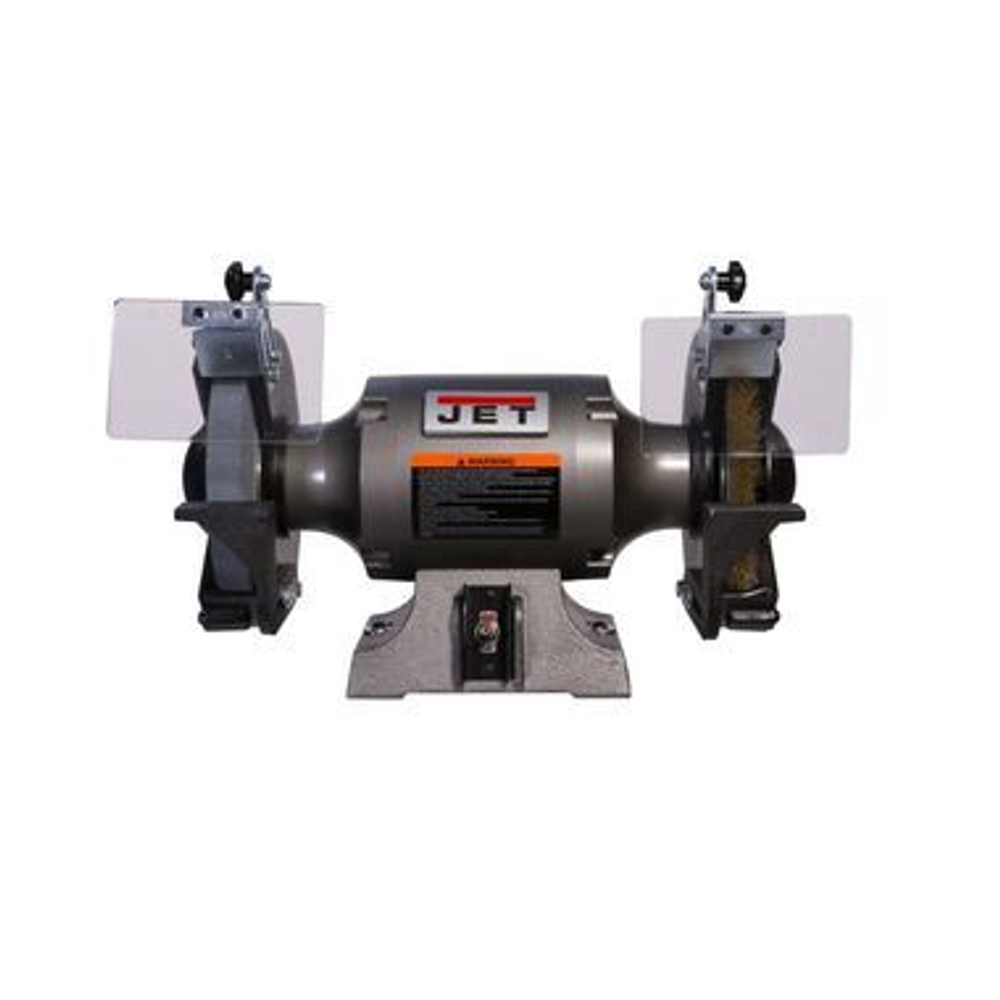 JET Shop Grinder with Grinding Wheel and Wire Wheel
