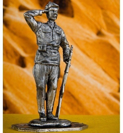 Оловянный солдатик Красноармеец Петруха 1919 г.