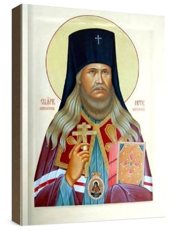 Петр Воронежский (рукописная икона)
