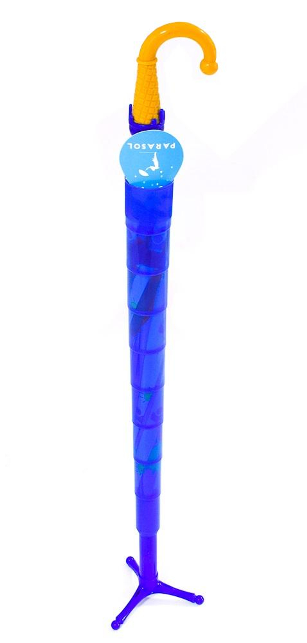 Зонт 50 см Мороженое с подставкой и чехлом, 6 видов микс