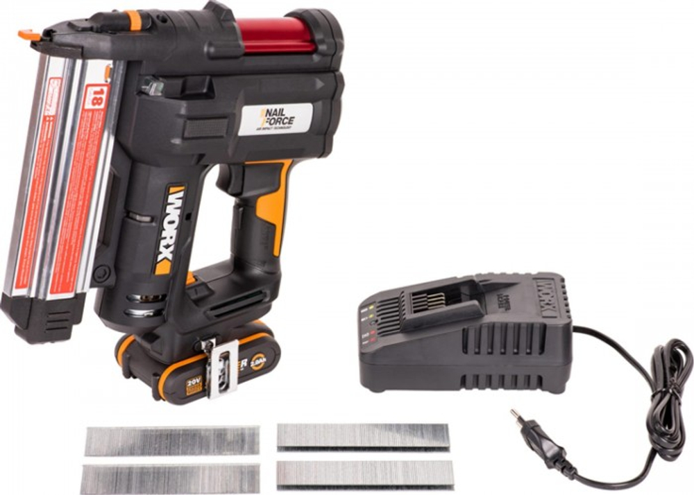 Скобозабиватель аккумуляторный Worx WX840