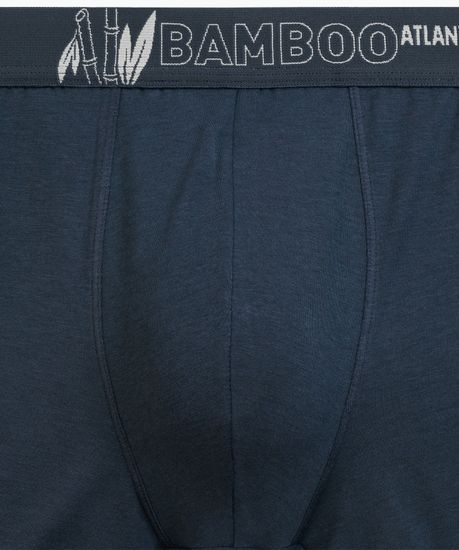 Трусы мужские боксеры (3шт) Atlantic 3MH-231, бамбук, зеленый + черный + сине-зеленый