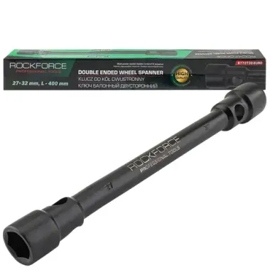 Ключ балонный двусторонний 27х32мм RockFORCE RF-6772732-EURO
