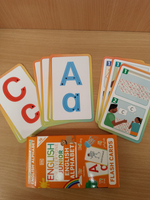 English for Everyone Junior English Alphabet Flash Cards ! Карточки!