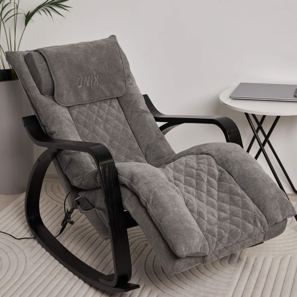 Массажное кресло UNIX Avola Grey