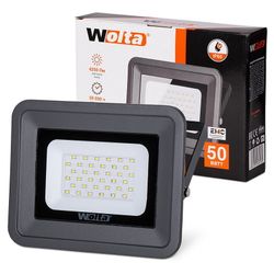 Светодиодный прожектор Wolta WFL-50W/06 5500K 50 Вт SMD IP 65 4250 Лм