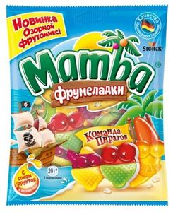 Mamba Мамба мармелад Фрумеладки Команда Пиратов 70гр