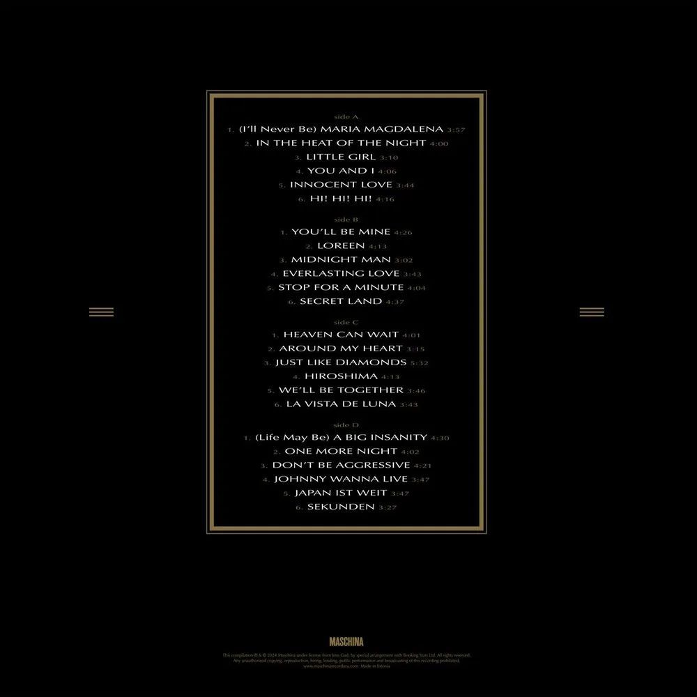 SANDRA - The Very Best Of Sandra (2LP, Limited Edition, 200 Grams Audiophile Black Vinyl) Сандра. Новая запечатанная виниловая пластинка