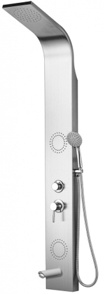 36001 Панель для душевой кабины (ХРОМ)  HANSEN