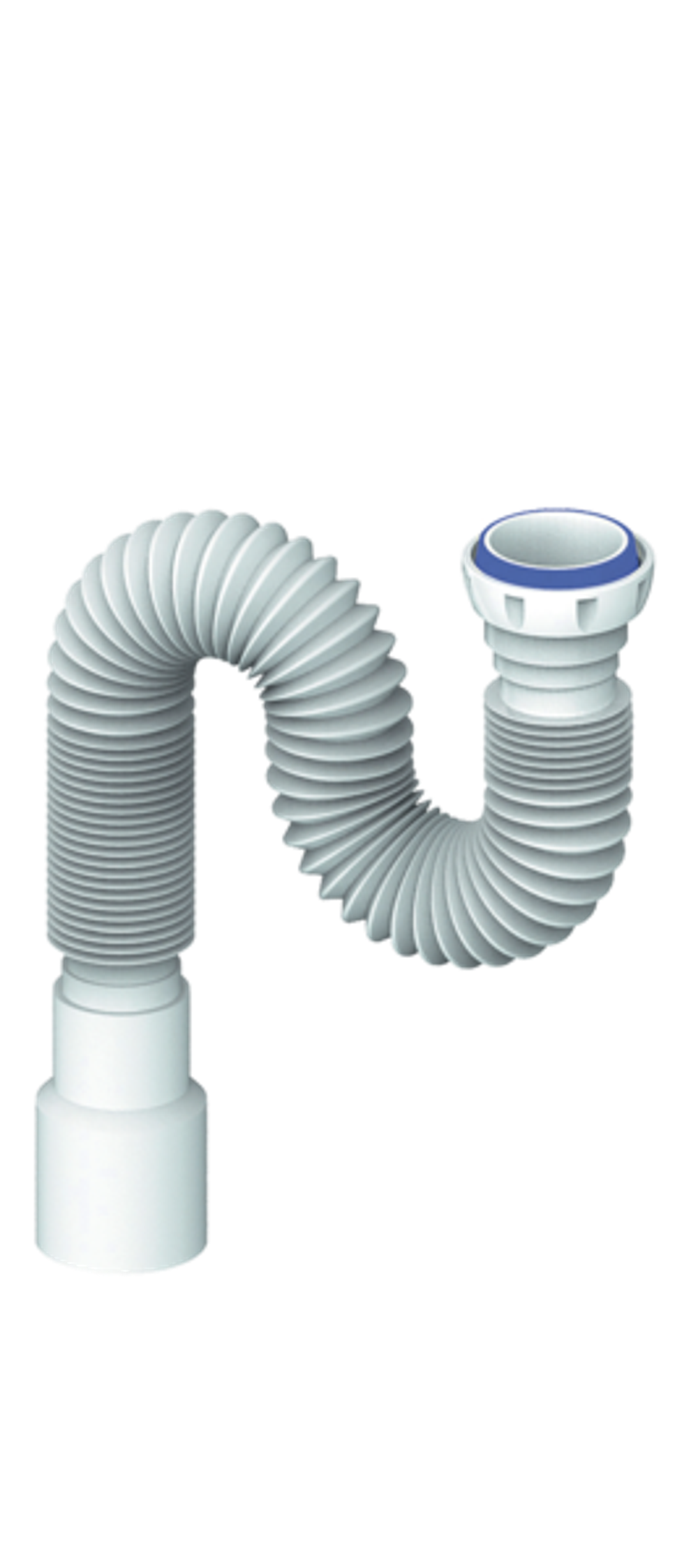 Гофра 1 1/4"*32/40 MD85 (800 мм) с гайкой, плоская прокладка UNICORN