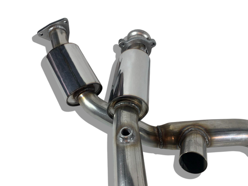 GP-42101, Пламегаситель Cadillac Escalade V (2020-2022) 6,2л (416л.с.) (комплект 2шт.)