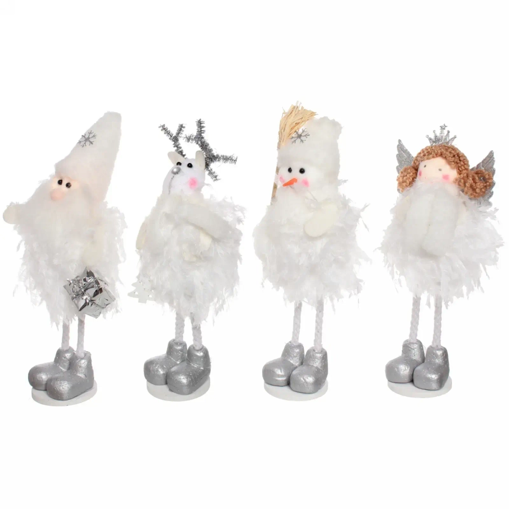 Фигурка новогодняя «Новогоднее волшебство» 20 см, белый