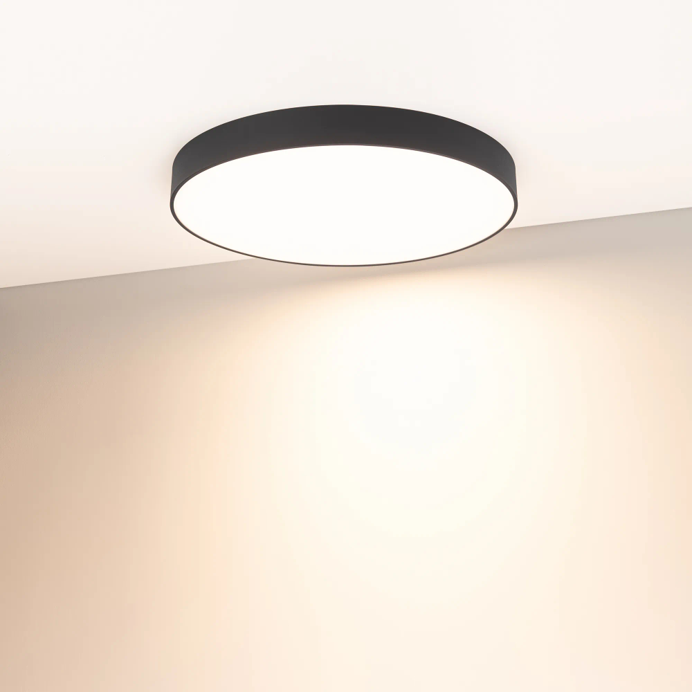 Светильник SP-RONDO-R600-60W Warm3000 (BK, 120 deg, 230V) (Arlight, IP40 Металл, 3 года) 034824