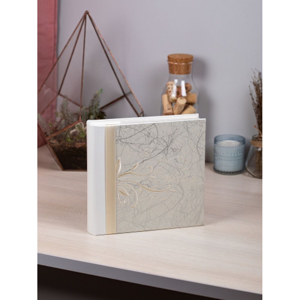 Фотоальбом Image Art IA-BBM46200 серия 129 свадебный с кармашками книжный переплёт 10х15 50 листов 200 фото