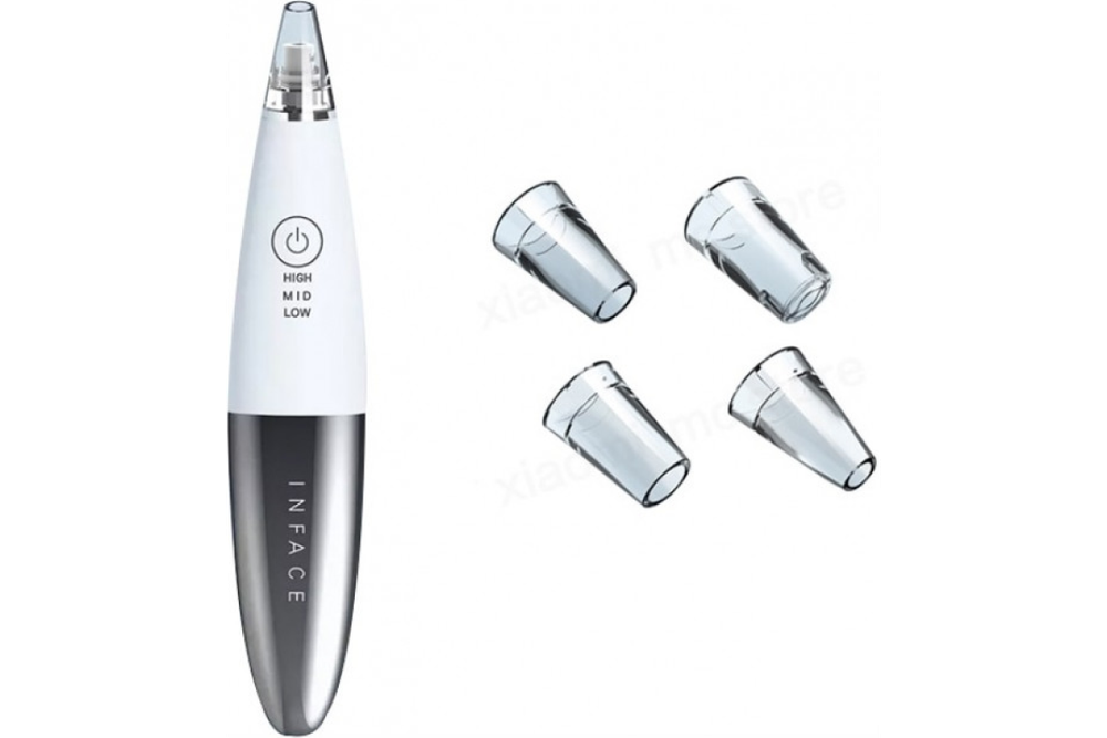 Аппарат для косметологии InFace Black Head Gauge MS7000, белый