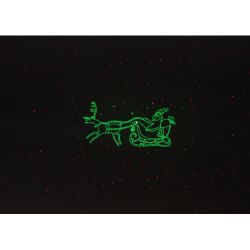 ENIOP-02 ЭРА Проектор Laser Дед Мороз мультирежим 2 цвета, 220V, IP44 | Проекторы